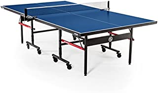 STIGA Advantage Competition-Ready Indoor Table Tennis Table 95% Preassembled Out of the Box with Easy Attach and Remove Net