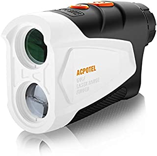 ACPOTEL Golf Rangefinder, 650 Yards Golf Rangefinder with Slope, Laser Rangefinder with 4 Modes (Slope Adjust/Flag Lock/Speed/Distance), 6X Magnification Golf Laser Rangefinder, Accurate/Easy to Use