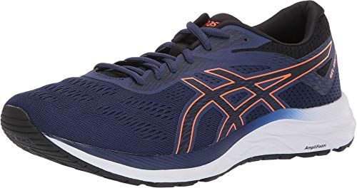 ASICS Men's Gel-Excite 6 Running Shoes, 10.5M, Indigo Blue/Shocking Orange