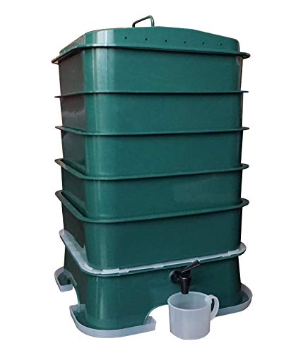 VermiHut Plus 5-Tray Worm Compost Bin