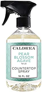 Caldrea Pear Blossom Agave Countertop Spray Surface Cleaner 16 oz