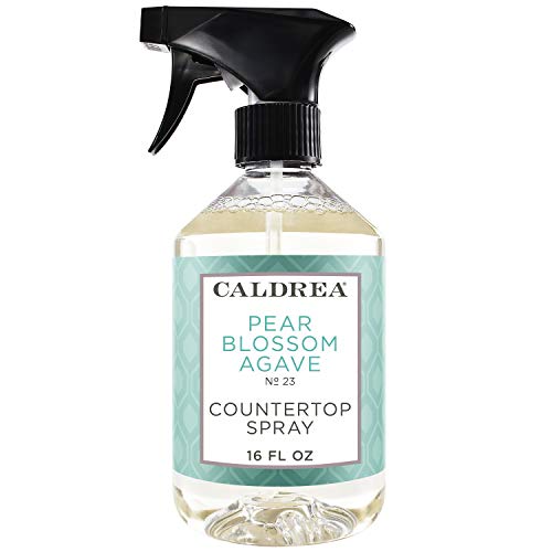 Caldrea Pear Blossom Agave Countertop Spray Surface Cleaner 16 oz