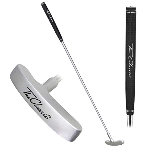 GoSports The Classic Golf Putter - Premium Grip and Putt Putt Style Two-Way Head for Right or Left Handed Golfers - 35