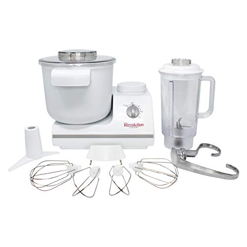 Complete Bread Dough Mixer Machine with Dough Hook - Bread Kneader and Dough Maker - Dough Kneading Machine - Upgraded Wondermix Revolution Kitchen Mixer by Wondermill