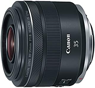 Canon RF 35mm f/1.8 IS Macro STM Lens, Black - 2973C002