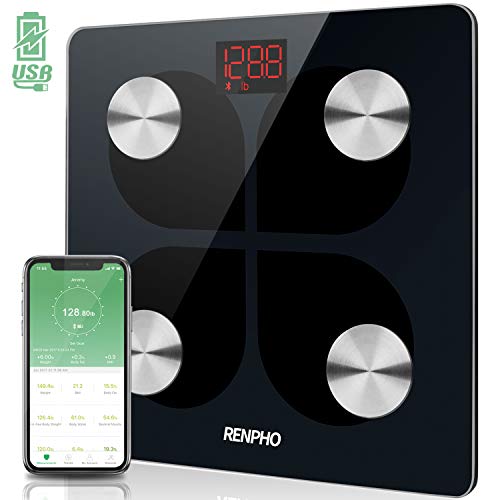 RENPHO Bluetooth Rechargeable Smart Scale