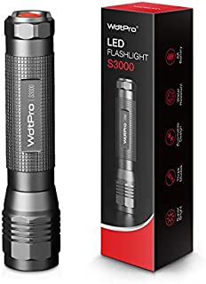 High-Powered LED Flashlight S3000, WdtPro