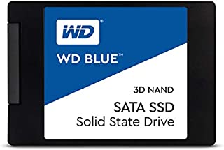 Western Digital 500GB WD Blue 3D NAND Internal PC SSD - SATA III 6 Gb/s, 2.5