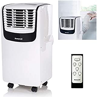 Honeywell MO08CESWK Compact Portable Air Conditioner with Dehumidifier and Fan for Rooms Upto 350 Sq. Ft. With Remote Control (Black/White)