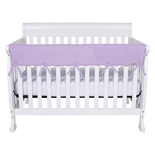 Trend Lab Waterproof CribWrap Rail Cover - for Wide Long Crib Rails Made to Fit Rails up to 18