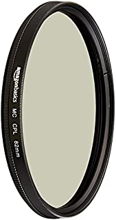 AmazonBasics Circular Polarizer Lens - 82 mm