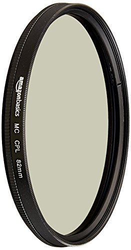 AmazonBasics Circular Polarizer Lens - 82 mm