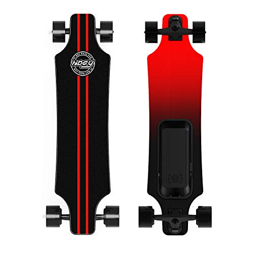 Hiboy S22 Electric Skateboard Dual Brushless Motor Longboard with 18.6MPH Top Speed, 12.5Miles Range and Remote Control for Commuters and College Students