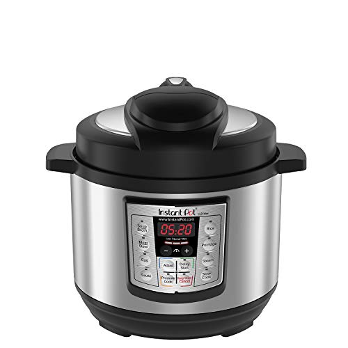 Instant Pot Lux Mini 6-in-1 Electric Pressure Cooker, Slow Cooker, Rice Cooker, Steamer, Saute, and Warmer, 3 Quart, 10 One-Touch Programs