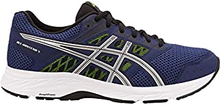 ASICS Men's Gel-Contend 5 Running Shoes, 9.5M, Indigo Blue/Silver