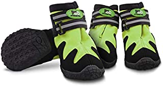 All for Paws Waterproof Dog Shoes for Medium Dogs, Paw Protective Dog Booties for All Seasons, 4PCS (M)