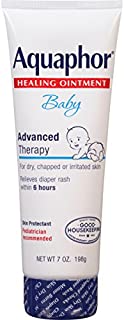 Aquaphor Baby Healing Ointment - for Chapped Skin, Diaper Rash and Minor Scratches - 7 Ounce (Pack of 1)