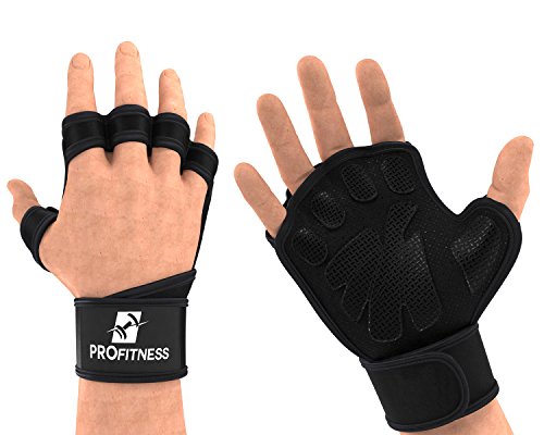 Mens Gloves Fitness Workout Glove, ProFitness