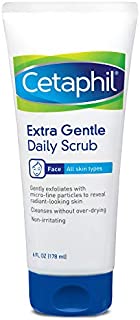 Extra Gentle Daily Scrub ,Gently Exfoliates & Cleanses Without Over-drying, For All Skin Types, Non-Irritating & Hypoallergenic,Suitable For Sensitive Skin, 6 Fl Oz, Pack of 2