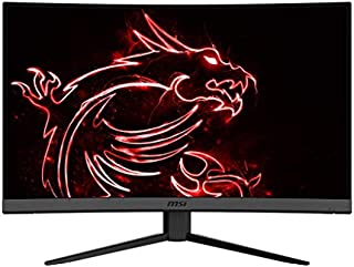 MSI 27 FHD (1920 x 1080) Non-Glare HDR Ready 165Hz 1ms 16:9 HDMI/DP/USB FreeSync Height Swivel Tilt Adjustment Curved Gaming Monitor (OPTIX MAG272C), Black