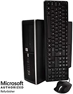 HP Elite 8200 SFF High Performance Business Desktop Computer Intel Quad Core i7 up to 3.8GHz Processor 2TB HDD 16GB DDR3 Memory DVD Windows 10 Professional (Renewed) (16GB)