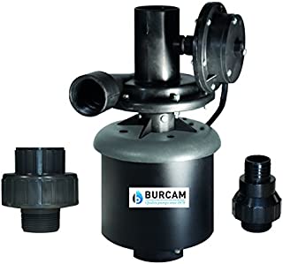 BurCam 300514WH Laundry Tub Pump, Automatic Switch, 1/3 hp, 115V