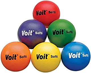 Soft-Low Bounce Tuff Balls 6-1/4-Inch, Pack of 6