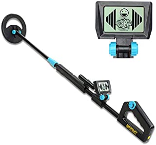 allsun TS20B Waterproof Metal Detector Junior Beginner Kids Underwater Beach Yard Ground Handheld Metal Detector LCD Adjustable Length Gold Hunter Searching