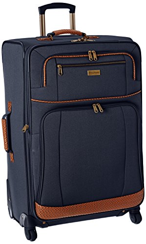 Tommy Bahama Lightweight Spinner Luggage - Expandable Suitcases for Men and Travel with Rolling Wheels, Navy