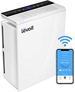 LEVOIT Smart WiFi Air Purifier for Home Large Room with True HEPA Filter,Air Cleaner for Allergies and Pets,Smokers,Mold,Pollen,Dust,Odor Eliminators for Bedroom,Energy Star,Work with Alexa,LV-PUR131S