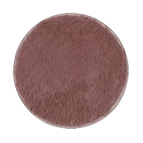 Home Fashion Round Floor Rug Thickened Mats Dining Room Bedroom Carpet Floor Mat Bedroom Soft Carpet