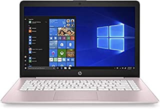 HP Stream 14-Inch Laptop, Intel Celeron N4000, 4 GB RAM, 32 GB eMMC, Windows 10 Home in S Mode With Office 365 Personal For 1 Year (14-cb184nr, Rose Pink)