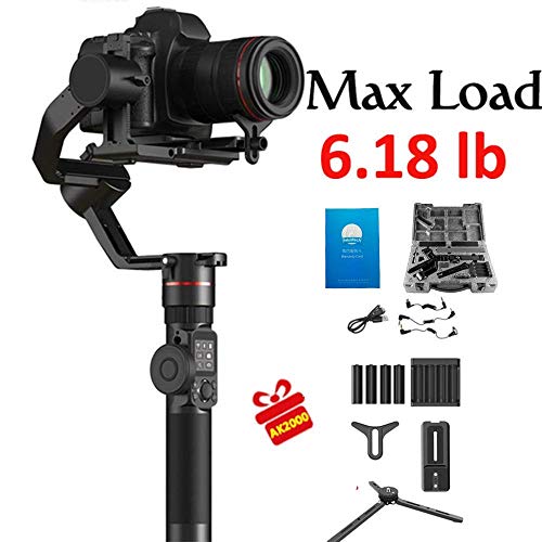 FeiyuTech AK2000 3-Axis Camera Stabilizer Gimbal for Sony Canon 5D Panasonic GH5 Nikon 2.8 kg Payload