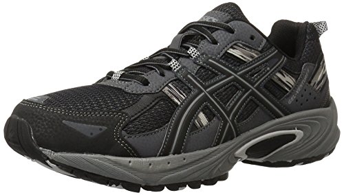 ASICS Men's Gel-Venture 5-M, Black/Onyx/Charcoal, 10.5 M US