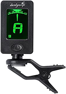 Guitar Tuner 360 degree Rotational Electronic Digital Tuner Easy to Use Highly Accurate Clip-on Tuner - Suitable for Acoustic and Electric Guitar Bass Violin Ukulele