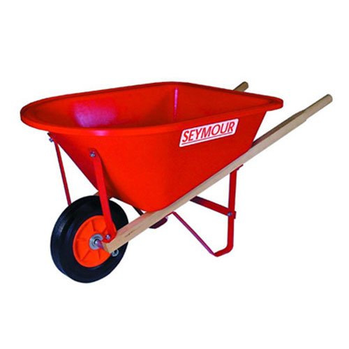 Seymour WB-JR Poly Tray Lightweight Childrens Size Wheelbarrow