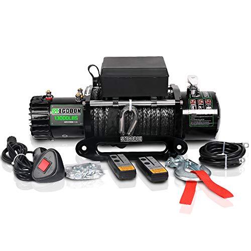 STEGODON 13000 lb. Load Capacity Electric Winch