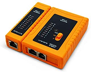 iMBAPrice - RJ45 Network Cable Tester for Lan Phone RJ45/RJ11/RJ12/CAT5/CAT6/CAT7 UTP Wire Test Tool