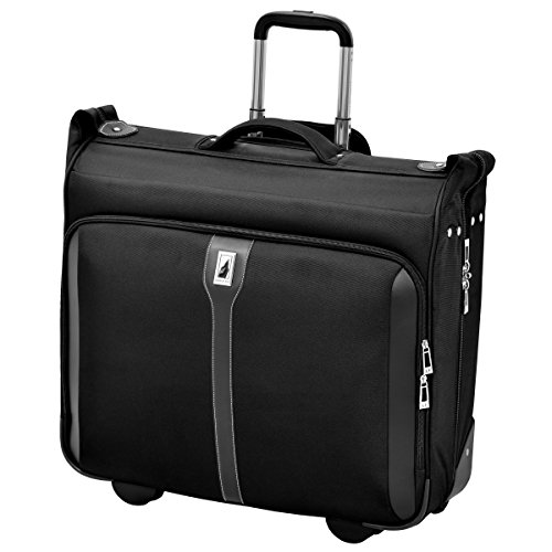 LONDON FOG Knightsbridge 44-Inch Wheeled Garment Bag, Black