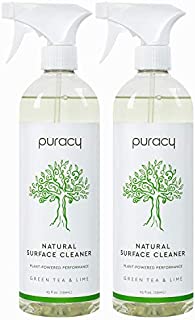 Puracy All Purpose Cleaner, Household Natural Multi-Surface Spray, 25 Ounce (2 Pack)