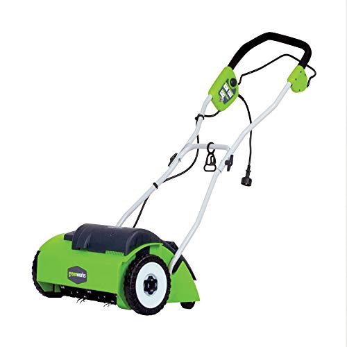 Greenworks 14-Inch 10 Amp Corded Dethatcher 27022