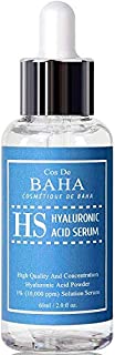 Pure Hyaluronic Acid 1% Powder Solution Serum 10,000ppm - Facial moisturizer + Visibly Plumped Skin (2OZ)