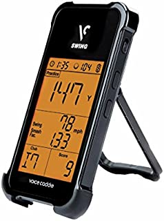 Voice Caddie SC 100 Portable Golf Launch Monitor, Black