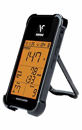 Voice Caddie SC 100 Portable Golf Launch Monitor, Black