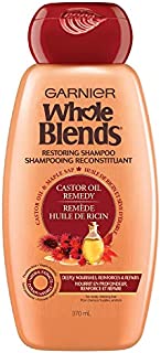 Garnier Whole Blends Restoring Shampoo Maple Remedy, For Dry, Damaged Hair, 12.5 fl. oz.