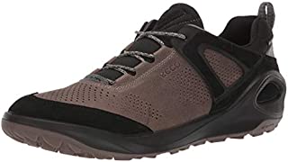 ECCO Men's Biom 2Go Sneaker Gore-TEX Hiking Shoe, Black/Dark Clay Yak Nubuck, 12-12.5