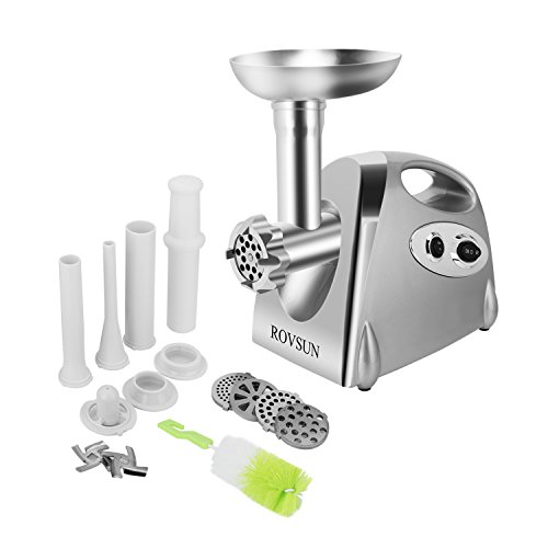 ROVSUN Electric Meat Grinder, 800W Heavy Duty Mincer Sausage Stuffer Food Processor