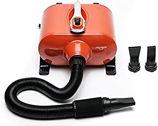 shernbao High Velocity Professional Dog Pet Grooming Hair Force Dryer Blower 6.0HP (Orange)