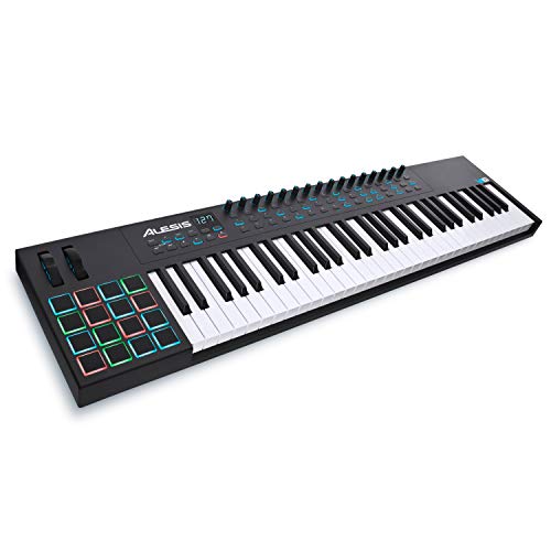 Alesis VI61 61-Key USB MIDI Keyboard Controller with 16 Pads