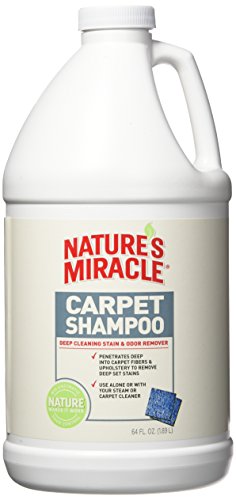 Nature's Miracle Deep Cleaning Pet Stain and Odor Carpet Shampoo 64oz (1/2 Gallon)